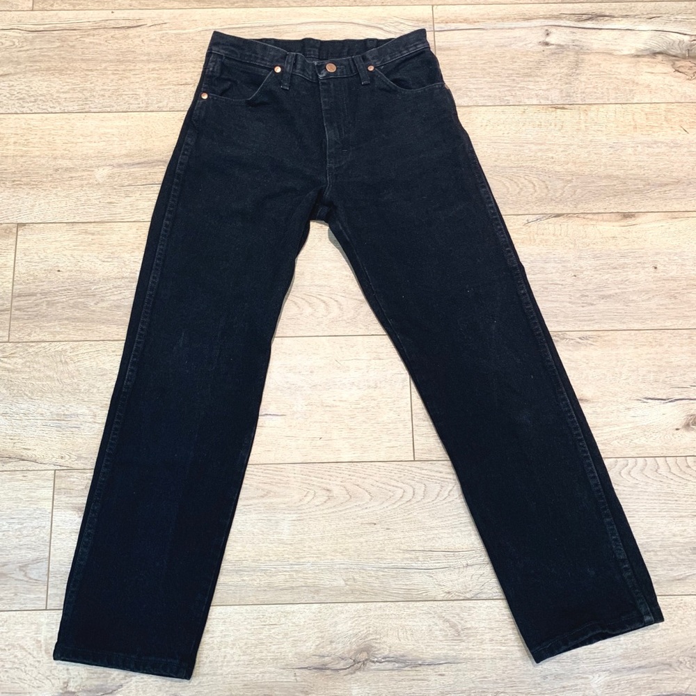 Rare Black Vtg Wranglers